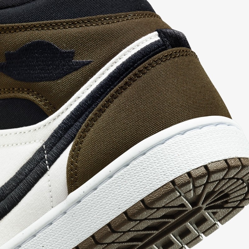 NIKE Air Jordan mid SE ‘Olive Toe’ Air Jordan 1 Mid SE Olive Toe » Sneakers Joint